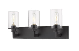 Savannah 3 Light Vanity in Bronze Finish