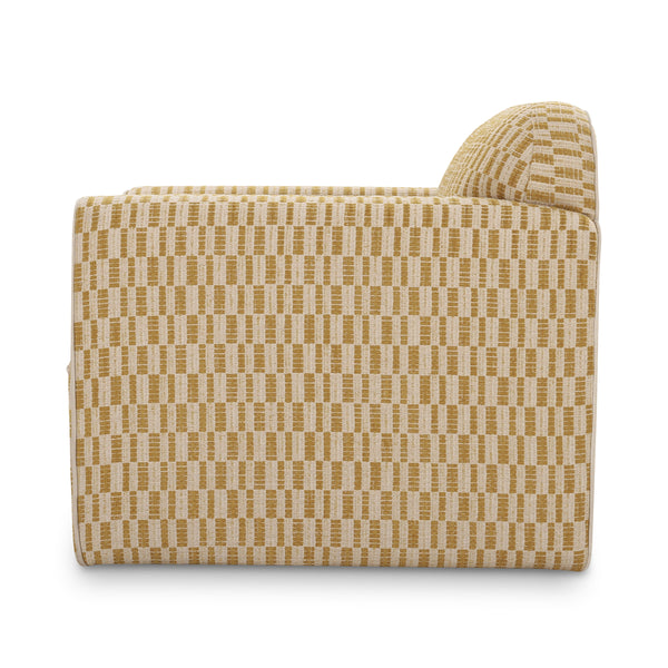 Moe's Leo Accent Chair in Chartreuse