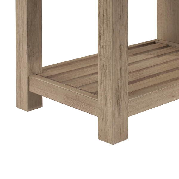 Tiburon KD TV Bench, Drifted Sand