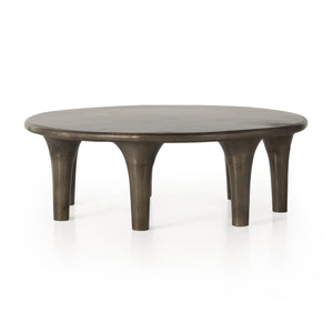 Kelden Coffee Table In Aged Bronze