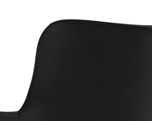 FRANKLIN OFFICE CHAIR - VINTAGE BLACK