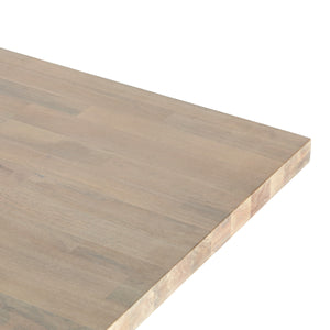 Clarita Dining Table In White Wash Mango