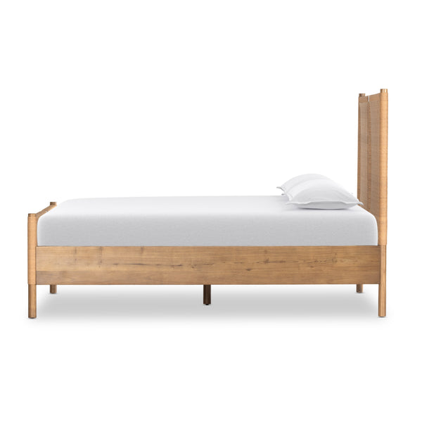 Liza Bed In Toasted Sungkai - Queen