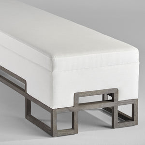 Vanora Bench | White