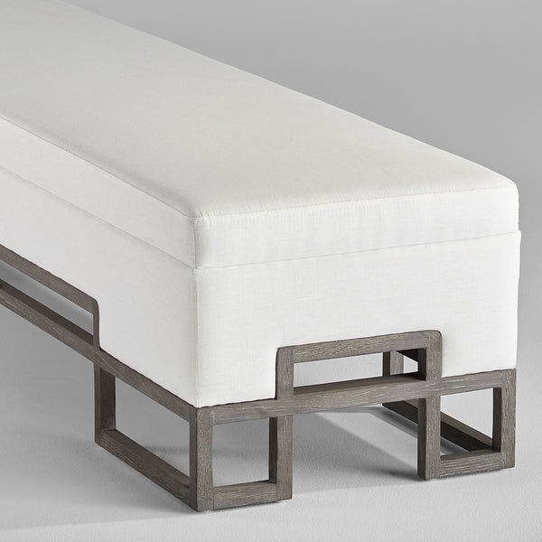 Vanora Bench | White