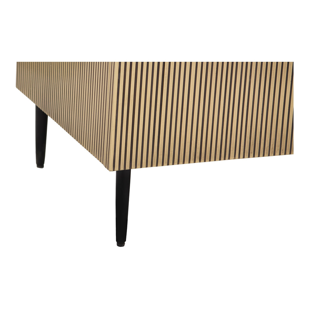 Moe's Brogan Antique Brass Sideboard