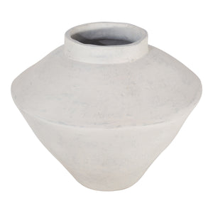 Raja Large Decorative Vessel in Beige EcoMix