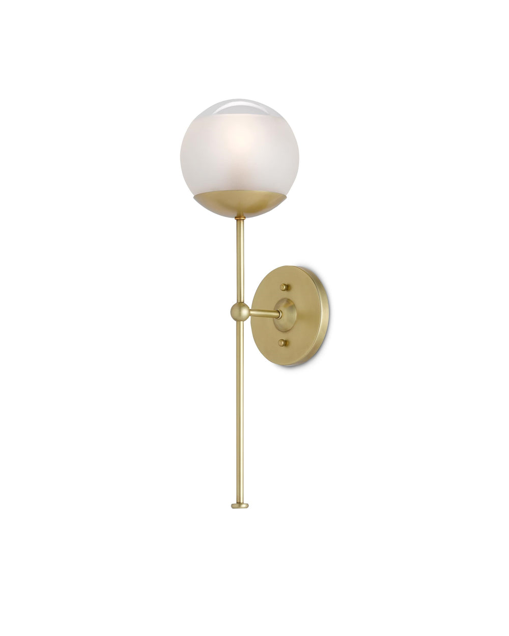 Montview Wall Sconce In Brushed Brass