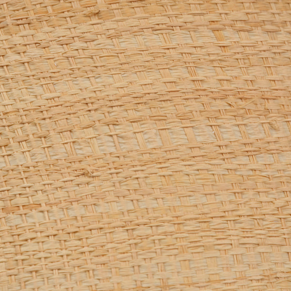 Scalloped 1-Light Pendant, Raffia