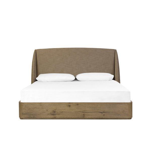 Maeve Queen Bed - Laken Taupe