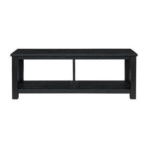 Tiburon KD TV Bench, Alto Black 