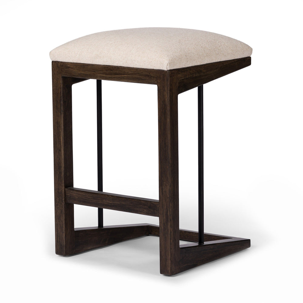 Finn Bar + Counter Stool In Sienna Brown Oak