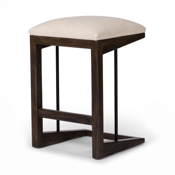 Finn Bar + Counter Stool In Sienna Brown Oak