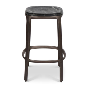 Alfie Marble Stool