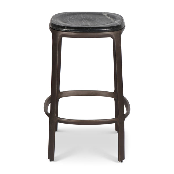 Alfie Marble Stool