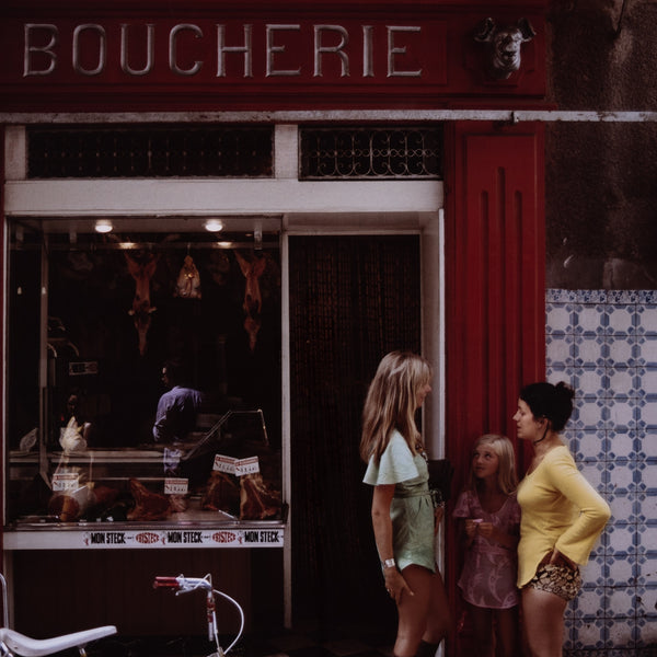 Saint In Tropez Boucherie (72" X 48") In Slim Aarons's Showcase In Photography Art