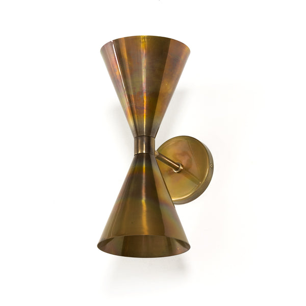 Clement Sconce In Burnt Brass