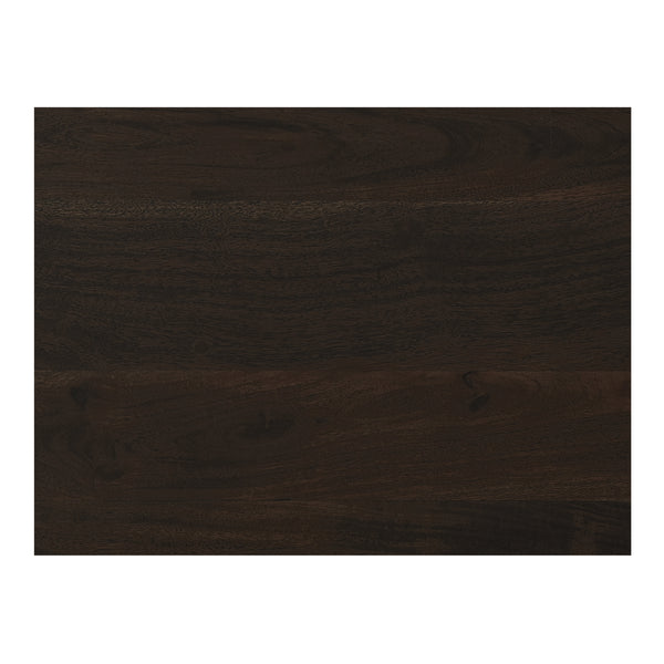 Moe's Madagascar King Platform Bed in Dark Brown