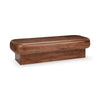 Craig Solid Wood Rectangle Coffee Table - Acorn Brown