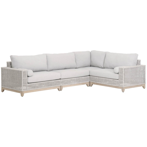 Tropez Outdoor Modular Armless Sofa Chair
