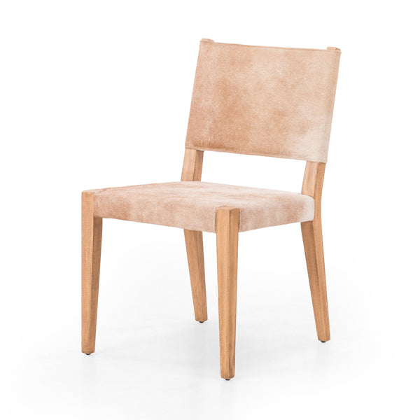 Villa Dining Chair In Light Hair On Hide