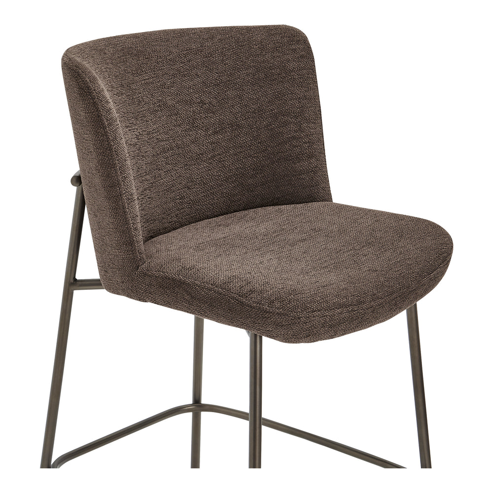Moe's Early Counter Stool in Dark Brown