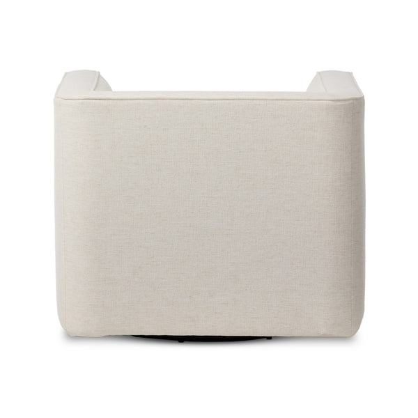 Phillip Swivel Chair - Crypton Nomad Snow