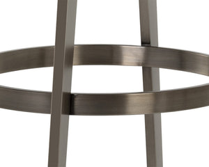 Arizona Swivel Barstool - Castillo Black