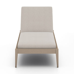 Sherwood Outdoor Chaise Lounge In Bwn/Stone