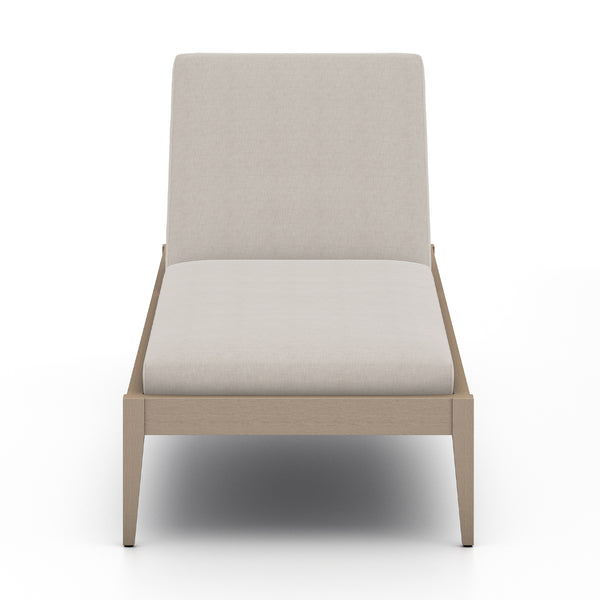 Sherwood Outdoor Chaise Lounge In Bwn/Stone