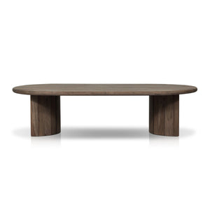 Paden Outdoor Coffee Table - Stained Toasted Brown-FSC