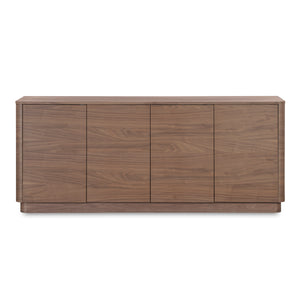 Round Off Sideboard in Walnut Brown