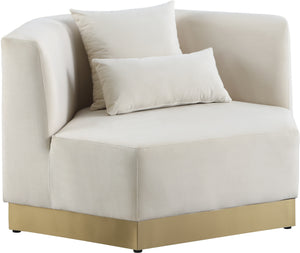Dianna Chair In Cream Velvet