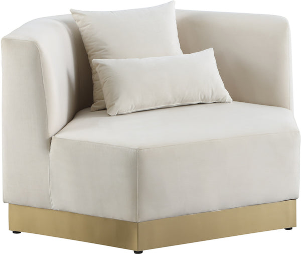 Dianna Chair In Cream Velvet