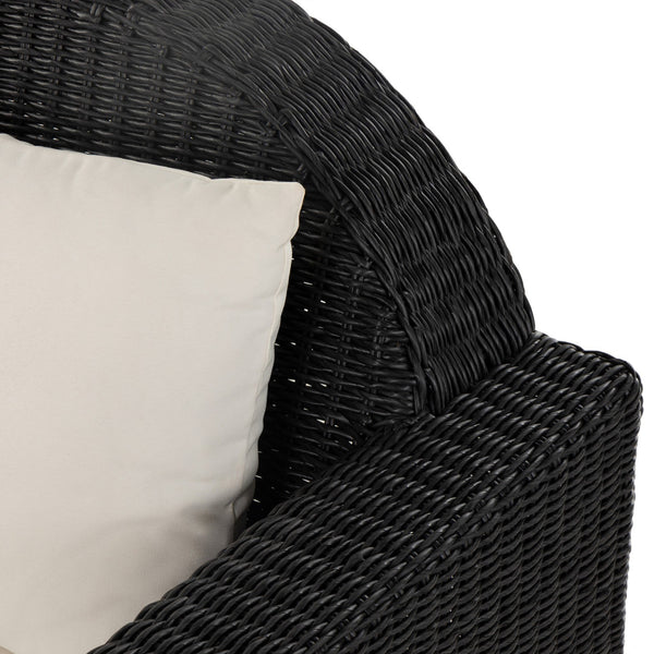 Clemente Outdoor Chair In Venao Ivory