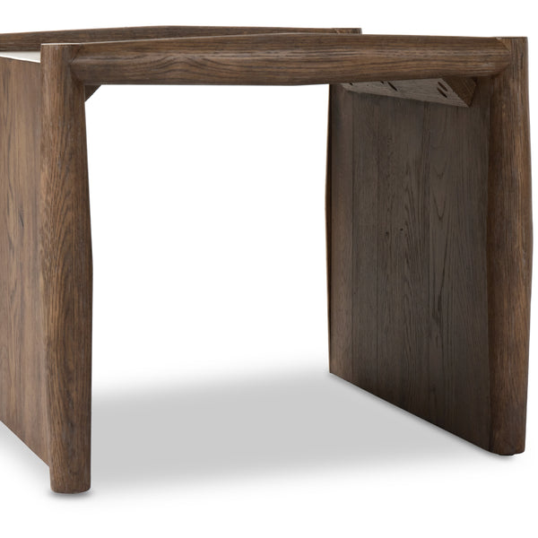 Glenview End Table In Weathered Oak