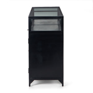 Shadow Box Sideboard In Black