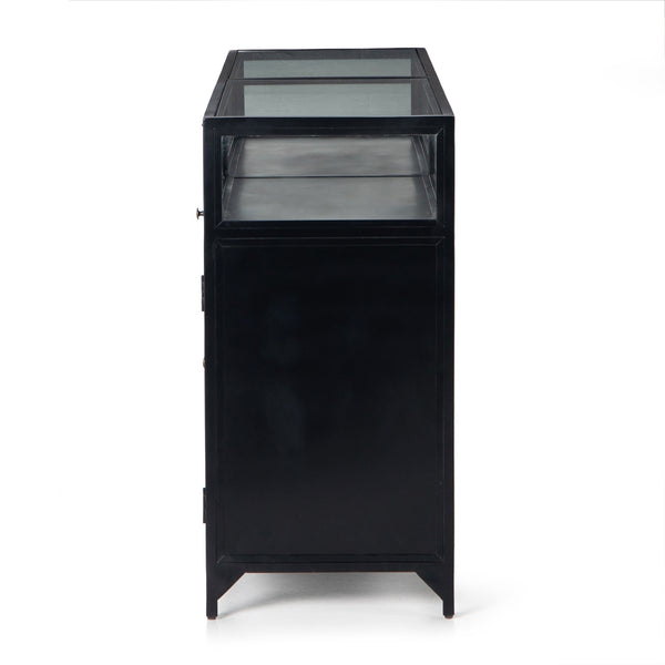Shadow Box Sideboard In Black