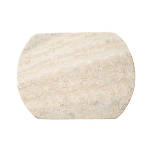 Clementine End Table In Textured Sandy Grey