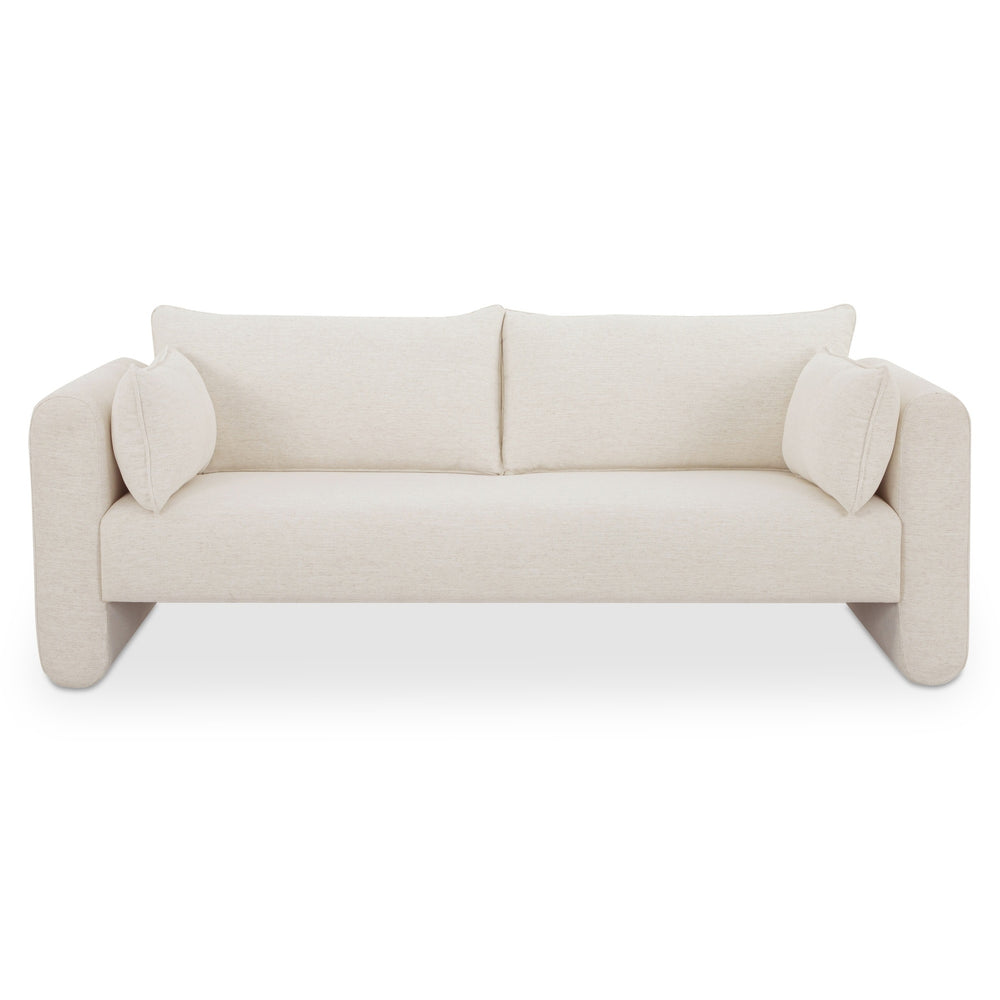 Moore Sofa in Oatmeal Linen Blend