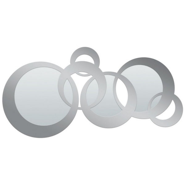 Dublin Circle Mirror In Silver 