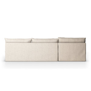 Grant Outdoor 2 Pc Sectional In Faye Sand