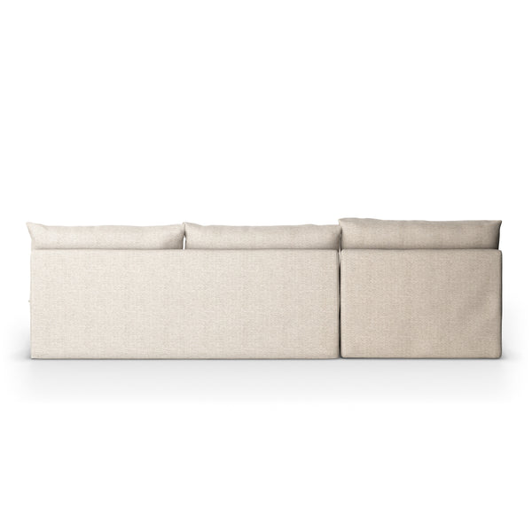 Grant Outdoor 2 Pc Sectional In Faye Sand