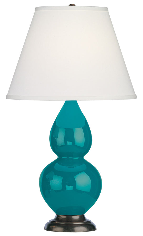 Peacock Small Double Gourd Accent Lamp