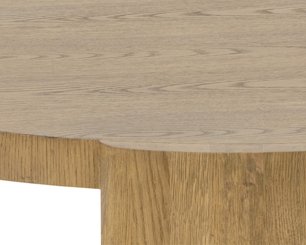 ALOUETTE COFFEE TABLE - AGED OAK