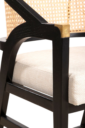 Black Royce Counter Stool