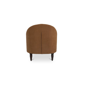 Moe's Pandora Accent Chair in Ginger Brown