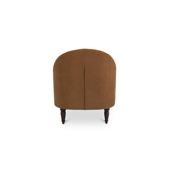 Moe's Pandora Accent Chair in Ginger Brown