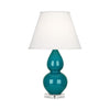 Peacock Small Double Gourd Accent Lamp
