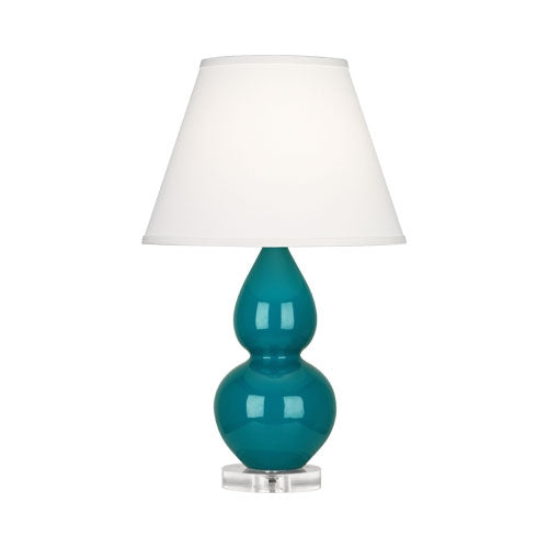 Peacock Small Double Gourd Accent Lamp